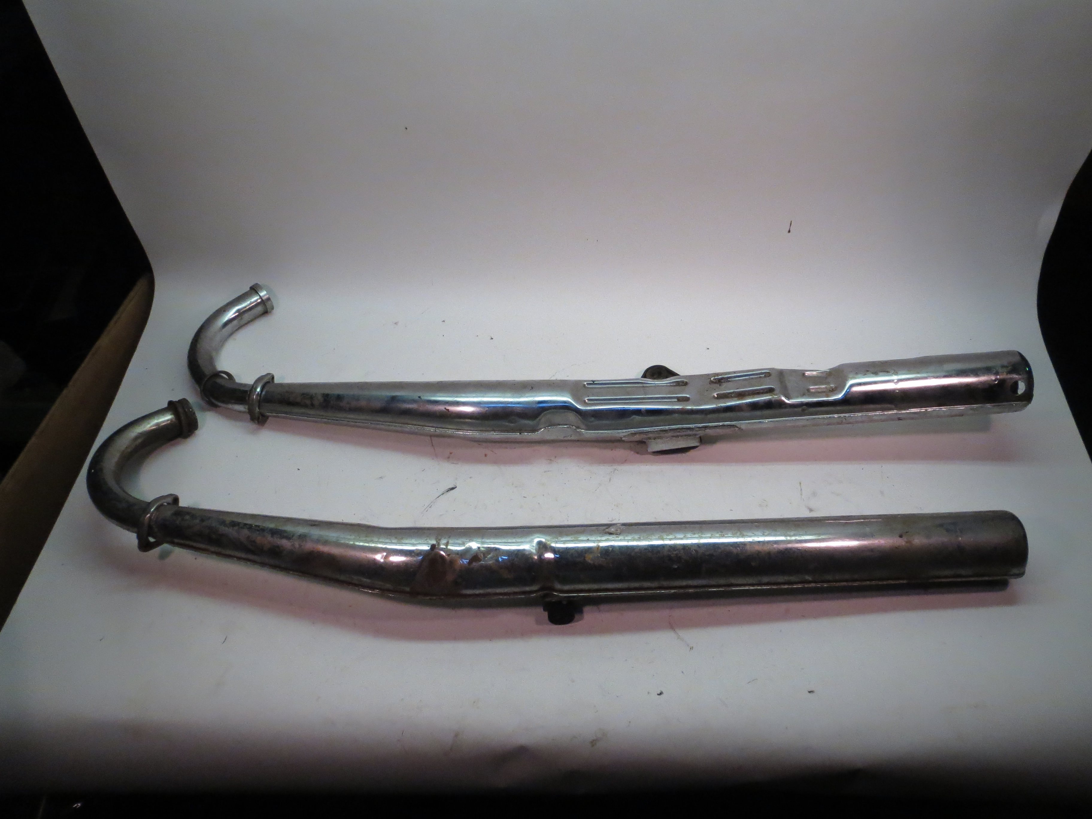 Kawasaki H1 500 Tailpipes Chambers Mufflers