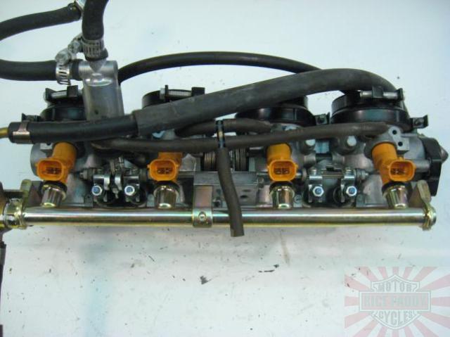 Set of 4 DENSO 0610 secondary fuel injector 2005 Honda CBR600RR 16460-MEE-D01 